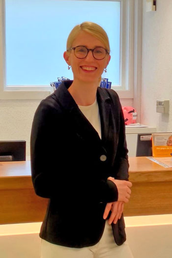Fachärztin für Haut- und Geschlechtskrankheiten, Allergologie, Isabelle Frücht